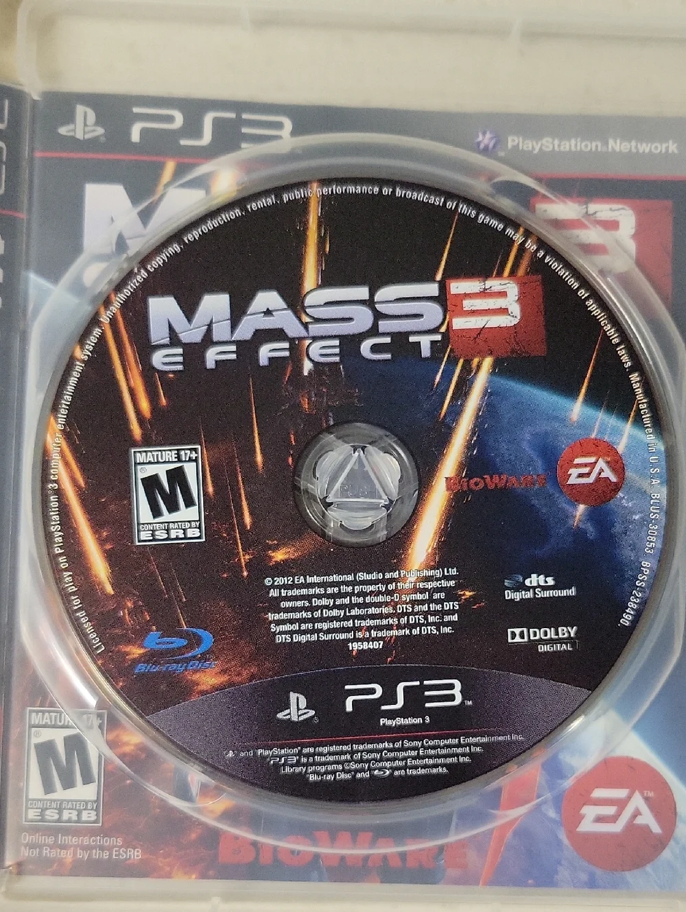EA Mass Effect 3 (PS3)